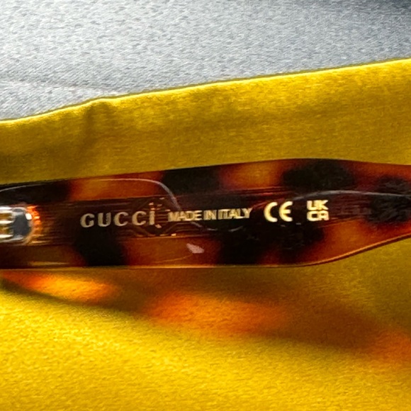 Gucci Womens GG1081S-002 Havana Smoke Sunglasses NWOT Come w/ Case & dust bag - Picture 7 of 8